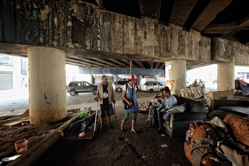 homeless, senza tetto, Brasile, Brazil, reportage, foto giornalismo, storia, palestra Garrido