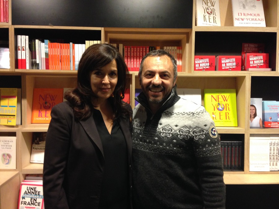 Con Darcy Padilla durante il vernissage del suo libro 'Family Love'