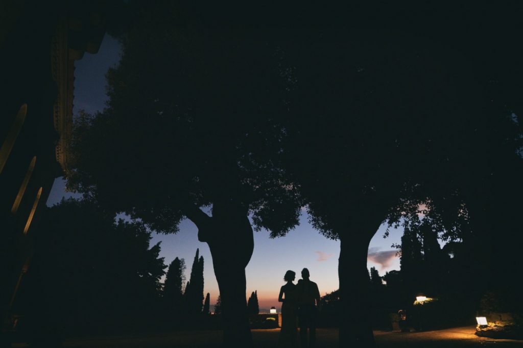Matrimonio, Villa Le Fontanelle, Firenze, Fotografo, best wedding photographer, Florence, Tuscany, luxury, stunning, inspiration, sunset, blu hour, silhouette