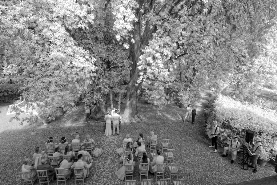 Matrimonio, wedding, Villa Il Leccio, Firenze, Florence, Fotografo, Photographer, Toscana, Tuscany, ceremony, infrared