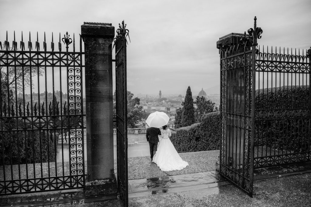 matrimonio, fotografo, firenze, pioggia
